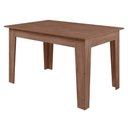 Ver imagem 1 de Mesa Para Sala De Jantar Itália 1,35 X 0,90 Amêndoa