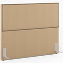 Ver imagem 1 de Cabeceira Cama Box Casal 160 Cm Linho Bege Escuro