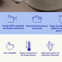 Ver imagem 7 de Caçarola Veronese Alumínio Reciclado Revestimento Cerâmico 4,8L Tramontina