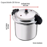 Panela de Pressão 20 Litros Profissional com Fechamento Externo - 2