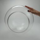 Ver imagem 4 de Vaso Decorativo Enfeite Casa Home&co Vidro 34x40x40cm Transparente