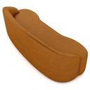 Ver imagem 7 de Sofá 4 Lugares para Sala de Estar Living 230cm Theo D06 Sintético Caramelo - Mpozenato