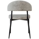 Ver imagem 7 de Kit 08 Cadeiras Estofada para Sala de Jantar Serena Preto C01 Linho Lautrec Off White - Lyam Decor
