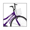 Ver imagem 2 de Bicicleta Urbana Ultra Bikes Summer Aro 26 Freios V-brakes Lilás