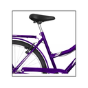 Ver imagem 3 de Bicicleta Urbana Ultra Bikes Summer Aro 26 Freios V-brakes Lilás