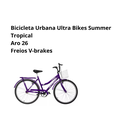 Ver imagem 6 de Bicicleta Urbana Ultra Bikes Summer Aro 26 Freios V-brakes Lilás