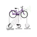 Ver imagem 5 de Bicicleta Urbana Ultra Bikes Summer Aro 26 Freios V-brakes Lilás