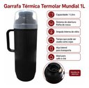 Ver imagem 4 de Garrafa Térmica Termolar Mundial 1L Rolha Café e Chá Preto