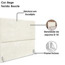 Ver imagem 4 de Cabeceira Queen 160 Cm com Frame Luna Boucle Bege Artte