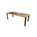Ver imagem 7 de Mesa Jantar Madeira Pés de Ferro Estilo Industrial 3,00 mts