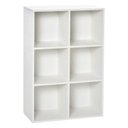 Ver imagem 1 de Estante Organizador Mdf 6 Nichos 80x60x30cm