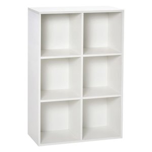 Estante Organizador Mdf 6 Nichos 80x60x30cm