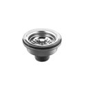 Ver imagem 3 de Cuba Pia Simples de Aço Inox 304 para Cozinha Gourmet Luxo C510 com Válvula Acessórios e Lixeira