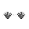 Cuba Pia Dupla de Aço Inox 304 para Cozinha Gourmet Luxo C520 com Válvula - 3