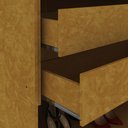 Ver imagem 5 de Guarda Roupa Espelho 6 Portas Império Naturale Off White - Gelius