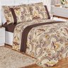 Coxa Cama Solteiro Naturale Estampada Dupla Face 200 Fio:dhalia - 1