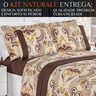 Coxa Cama Solteiro Naturale Estampada Dupla Face 200 Fio:dhalia - 2