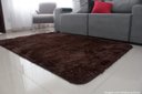 Ver imagem 1 de Tapete para Sala Peludo 2,00x1,40 Felpudo Luxo Marrom Liso