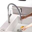Ver imagem 7 de Torneira de Cozinha Gourmet Flexível Monocomando Premium (Dubai - Cromo)