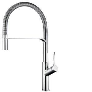 Torneira de Cozinha Gourmet Flexível Monocomando Premium (Dubai - Cromo)