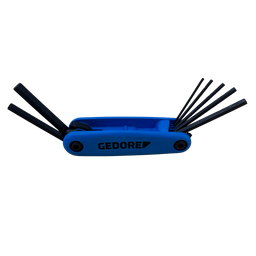 Jogo de Chave Allen Tipo Canivete 2 a 8mm 7 Peças 012520 - Gedore - 2