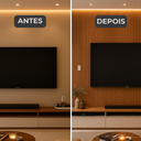 Ver imagem 6 de Kit 5 Painel Ripado 3D Decorativo 2,70m Interno