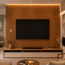 Ver imagem 1 de Kit 5 Painel Ripado 3D Decorativo 2,70m Interno