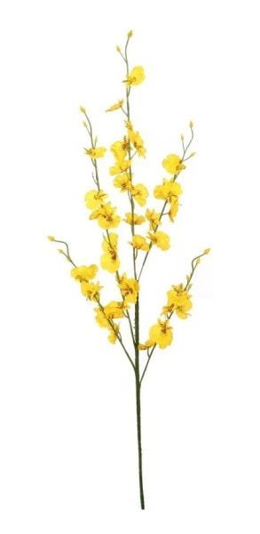 Orquídeas Chuva De Ouro Artificial 5 Galhos Grandes - 2