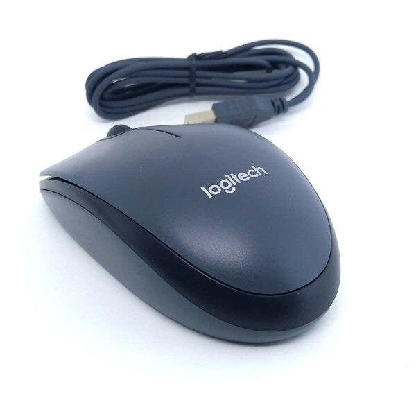 Mouse Logitech M90 USB Óptico 1000 Dpi Preto 910004053 - 3