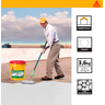 Manta Liquida Sikafill Rápido Sika 15kg- BRANCO - 4