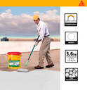 Ver imagem 4 de Manta Liquida Sikafill Rápido Sika 15kg- BRANCO