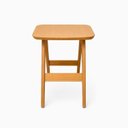 Ver imagem 7 de Mesa Lateral Orgânica para Sofá em Madeira Maciça 49 x 56cm de La Vie Mel