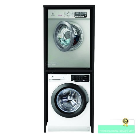 Balcão Torre para Embutir Lava e Seca e Secadora