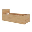 Ver imagem 2 de Cama Solteiro Bau em Madeira Maciça Flow Natural Pine