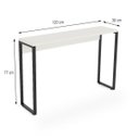 Ver imagem 5 de Aparador 120cm Martinucci Iron IRAP1230BBP Home Office Branco