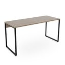 Ver imagem 2 de Mesa Escritório Reta 150cm Martinucci Iron Irmr1560cbcbp Home Office Carvalho Bruma