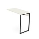 Ver imagem 1 de Mesa Escritório Auxiliar 90cm Martinucci Iron Irmx0945Bbp Home Office Branca