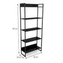 Ver imagem 2 de Estante Alta 5 Prateleiras Martinucci Iron Irea0818ppp Home Office Preto