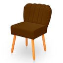 Ver imagem 5 de Kit Cadeira Pétala para Sala de Jantar Confortável e Reforçada Suede