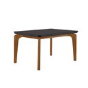 Ver imagem 3 de Conjunto Sala de Jantar Mesa Liz 120cm com Vidro Canto Copo e 4 Cadeiras Athenas Moderna