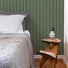 Papel de Parede Ripado Verde Musgo 10mx57cm Mad70g - 4
