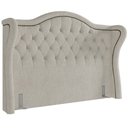 Ver imagem 1 de Cabeceira Cama Box Casal 140 Cm P05 Lisboa Bouclê Creme - Lyam Decor