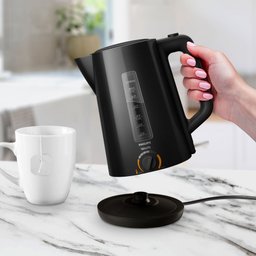 Chaleira Elétrica Philips Walita 1200 Série 5000 Preta 1,7l 127v Ri9368 - 9