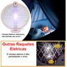 Raquete Elétrica 2 em 1 Luminária Anti Inseto Mosquito Usb Recarregável Lâmpada Pernilongo com Luz U - 7