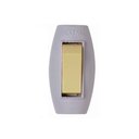 Ver imagem 1 de Kit 10 Interruptor Tipo Pera 1 Tecla Simples Cinza - Ilumi