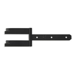 Dobradiça Chumbar 2 Hastes N-3 35cm Forsul para portão, porteira e porta Preta - 1