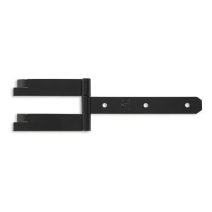 Dobradiça Chumbar 2 Hastes N-3 35cm Forsul para portão, porteira e porta Preta