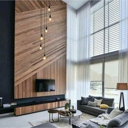 Lustre para Sala Pratic 6 Lâmpadas Preto Pé Direito Alto - 6