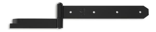 Dobradiça Chumbar 1 Haste N-7 62cm Forsul para Portão, Porteira e Porta Preta