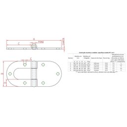 Dobradiça Borboleta N-2 14cm Forsul para Portão, Porteira e Porta Dourada - 2